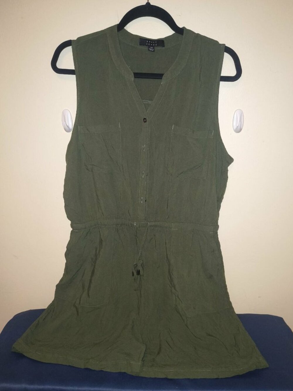 Kelly Renee Olive Green Romper